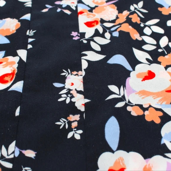 Lane Bryant Floral Blouse – Size 18 | Navy/Pink - Picture 3 of 5